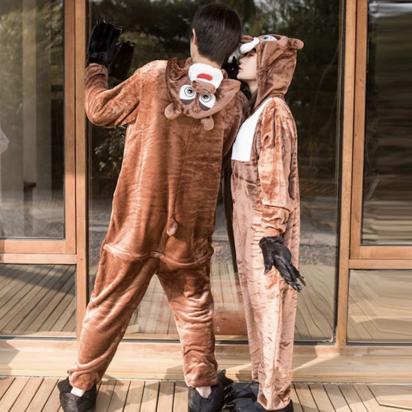 Choco Brown Bear Onesie