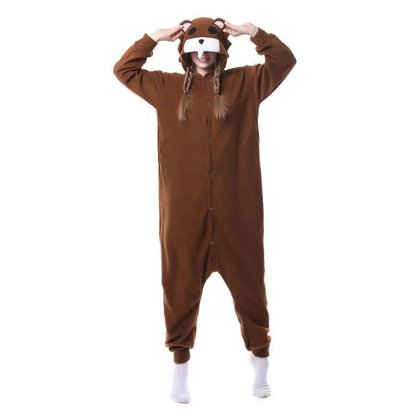 Brown PedoBear Onesie