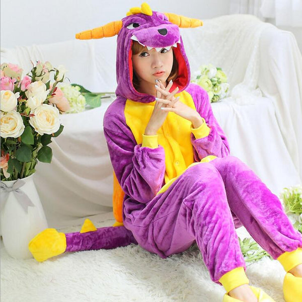 Cute Purple Dragon Onesie