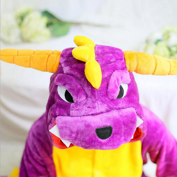 Cute Purple Dragon Onesie