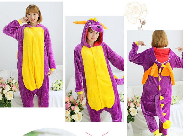 Cute Purple Dragon Onesie