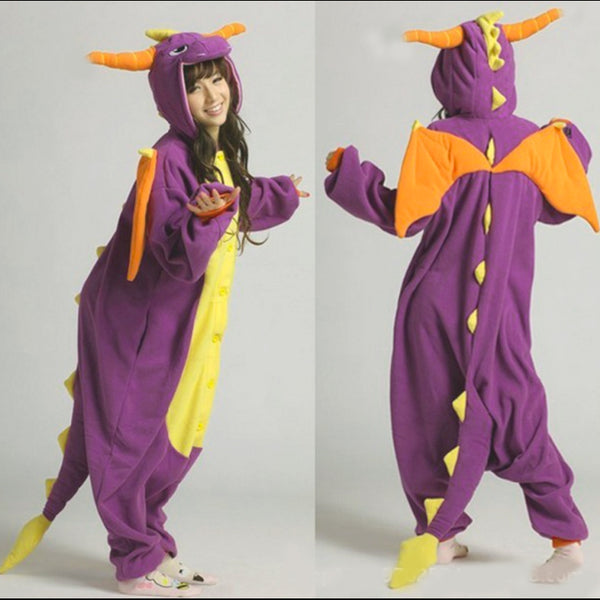 Cute Purple Dragon Onesie