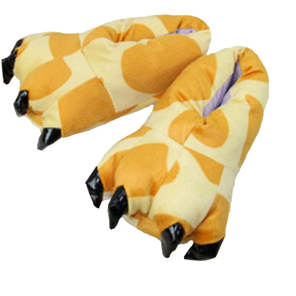 Fun Animal Paw Slippers