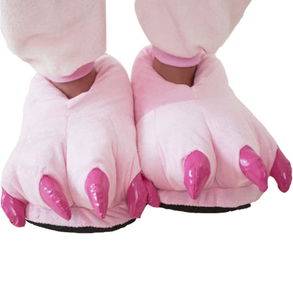 Fun Animal Paw Slippers